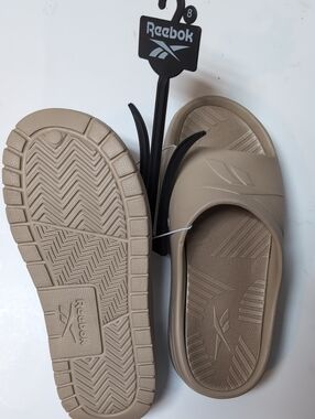 Reebok Women’s Beige Slide Sandals
